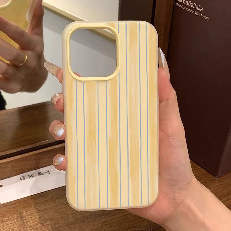غطاء هاتف أنيق بخطوط صفراء لسا - مراجعة Phone Cases Yellow وسعره