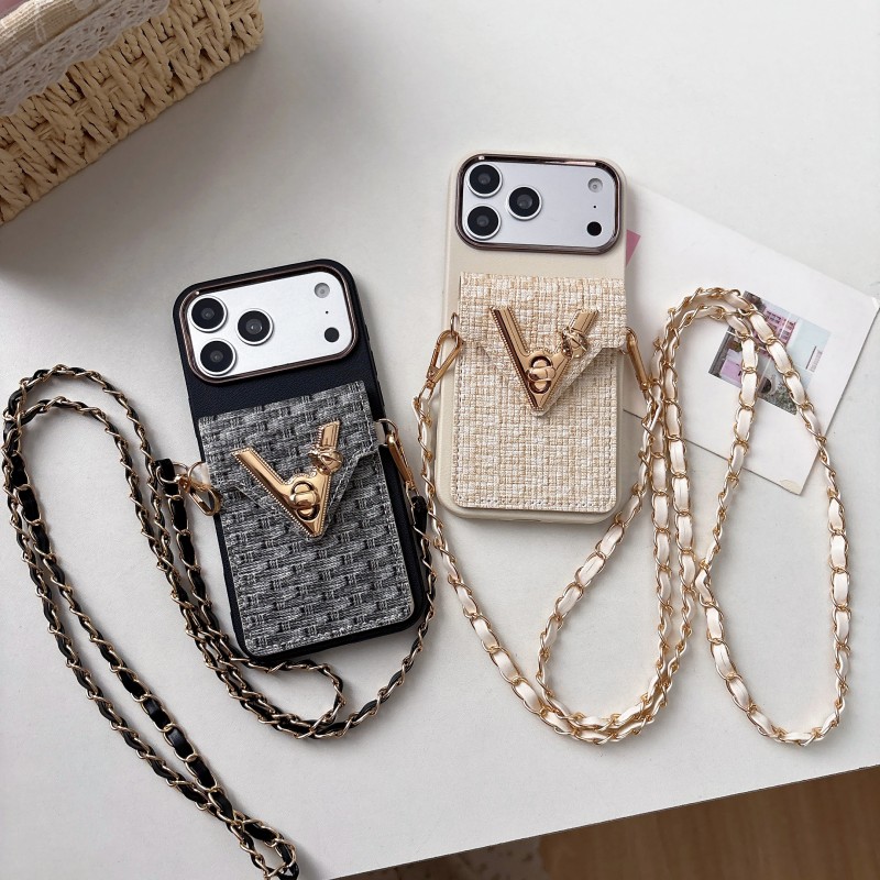 حافظة محفظة بحزام للرقبة لهاتف - مراجعة Phone Cases Louis Vuitton وسعره
