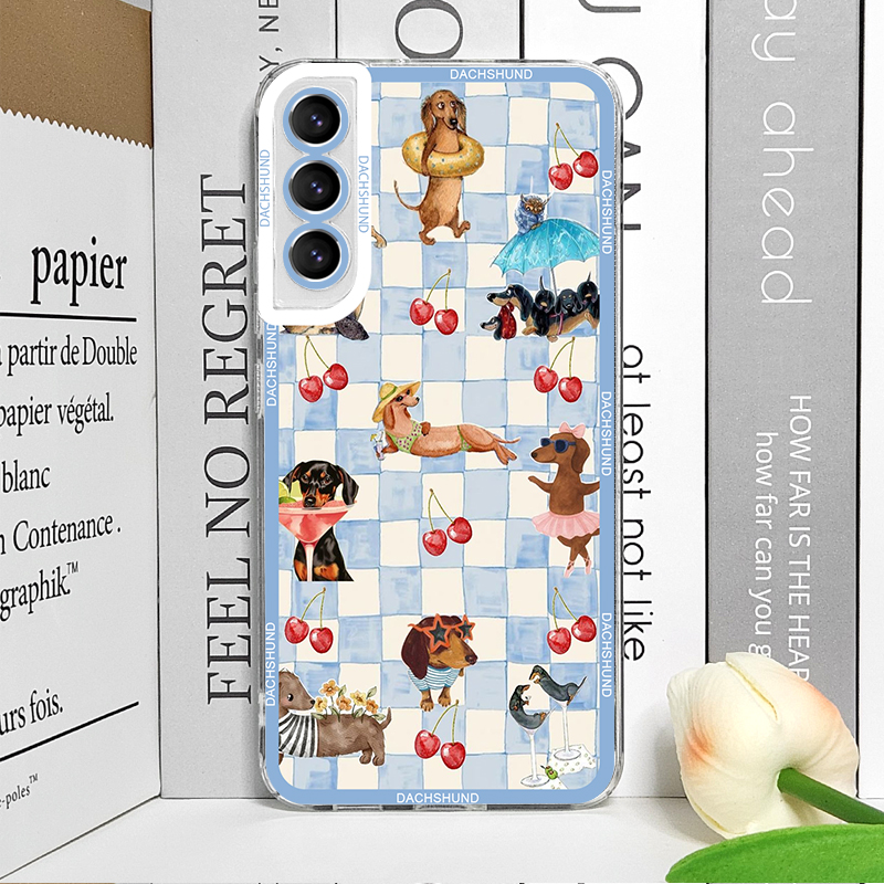 غطاء هاتف لطيف بتصميم كلب النق - مراجعة Phone Cases Galaxy S24 وسعره