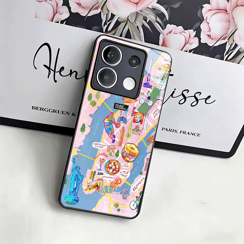 غطاء هاتف زجاجي بتصميم مدينة ن - مراجعة Phone Cases Nyc وسعره