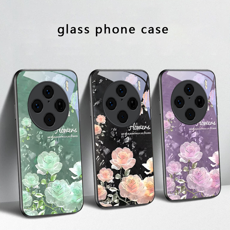 جراب هاتف زجاجي أسود بتصميم ور - مراجعة Phone Cases Vivo وسعره