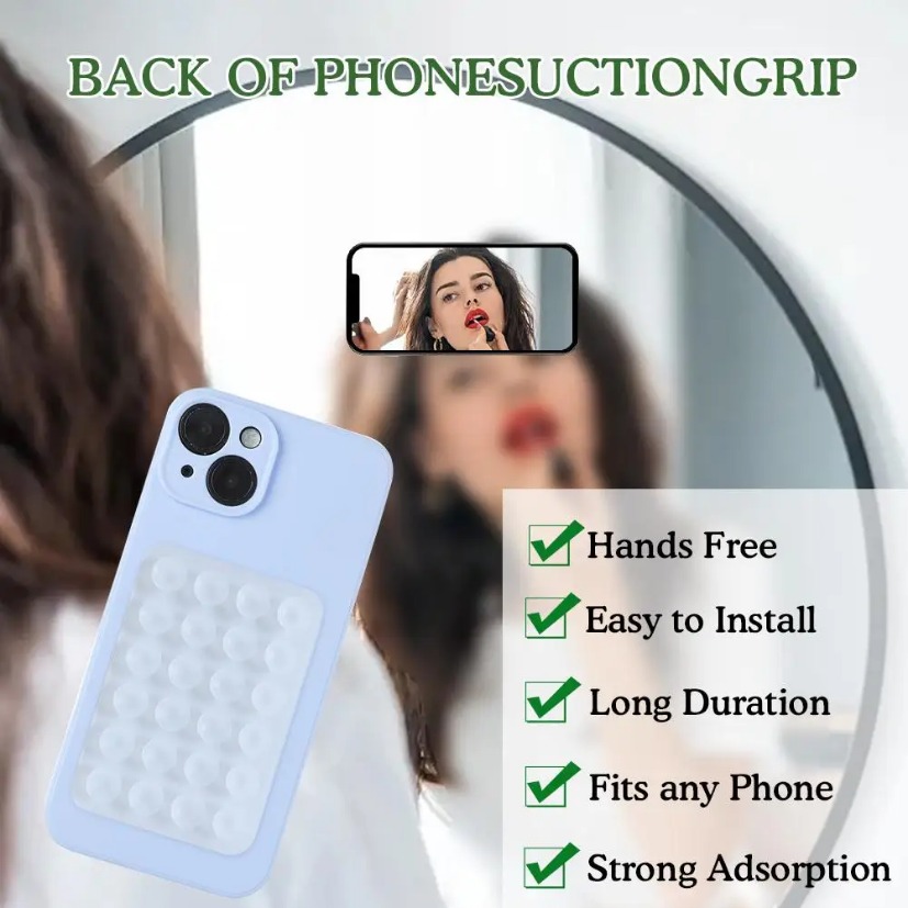 سيليكون شفط حامل هاتف حصيرة مت - مراجعة Phone Cases With Stand وسعره
