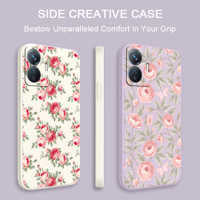 الزهور الصغيرة طباعة جراب هاتف - مراجعة Phone Cases Vivo وسعره