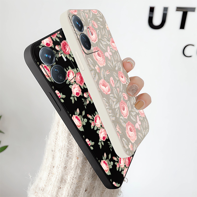الزهور الصغيرة طباعة جراب هاتف - مراجعة Phone Cases Vivo وسعره