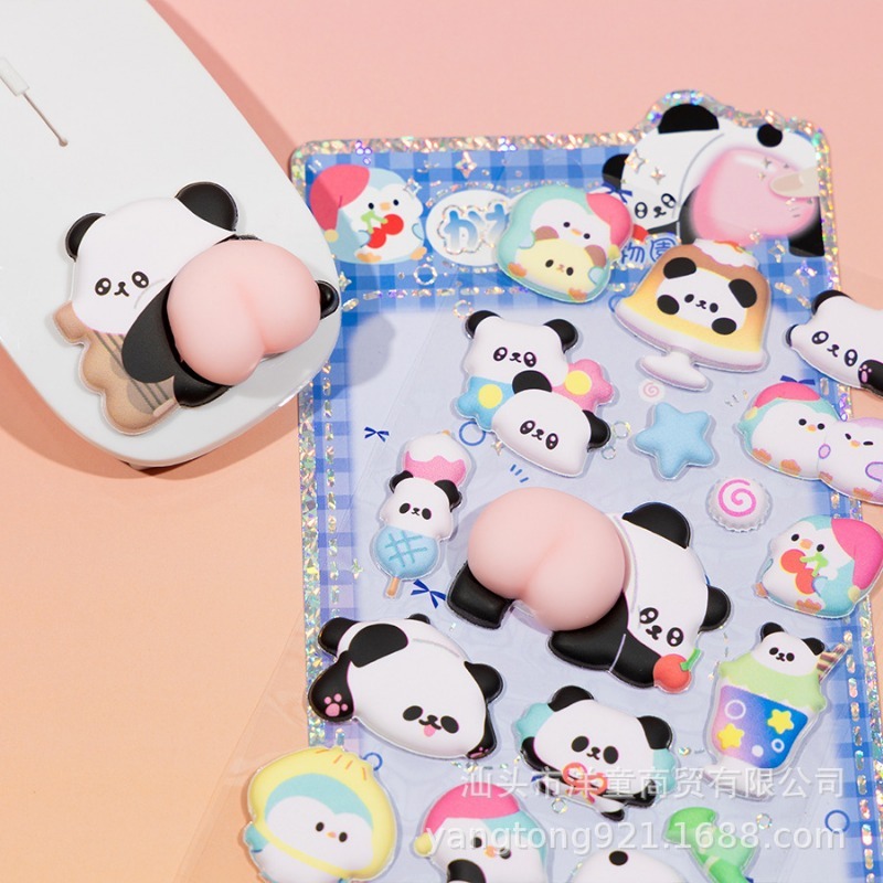 لطيف 3D الباندا الكرتون الإجها - مراجعة Phone Cases Rubber وسعره