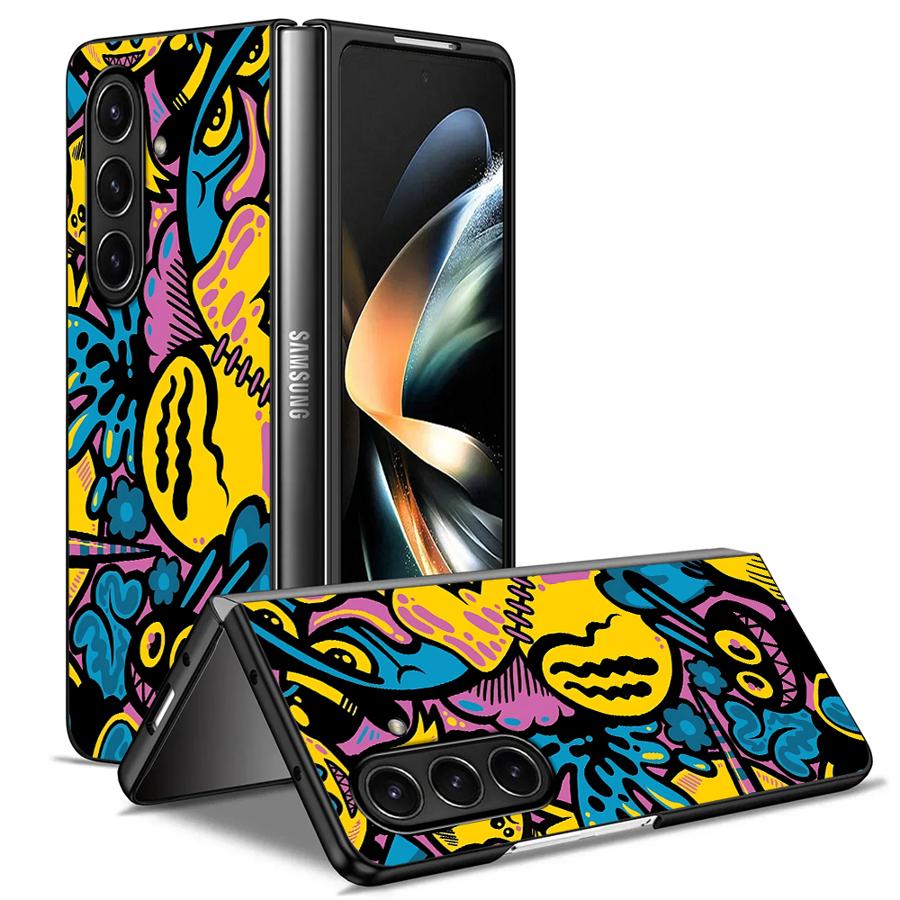 حافظة بتصميم جرافيتي كرتونية ل - مراجعة Phone Cases Z Fold 6 وسعره