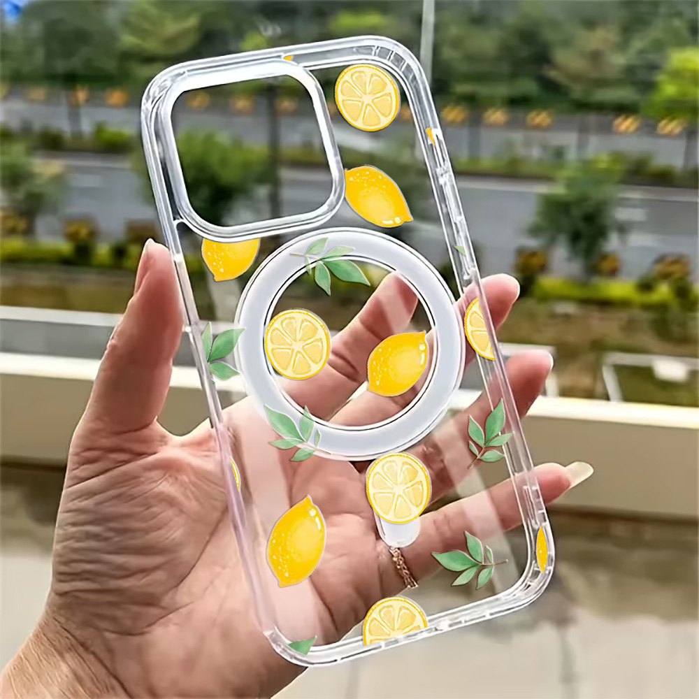 غطاء هاتف صيفي بتصميم الليمون  - مراجعة Phone Cases Clear وسعره
