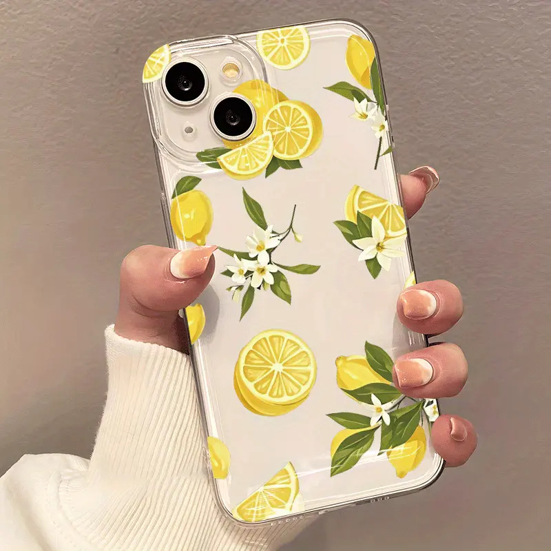 الصيف الفاكهة الليمون زهرة واض - مراجعة Phone Cases Clear وسعره