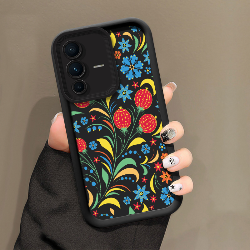 غطاء هاتف مزين بالزهور لـ Vivo - مراجعة Phone Cases Vivo وسعره